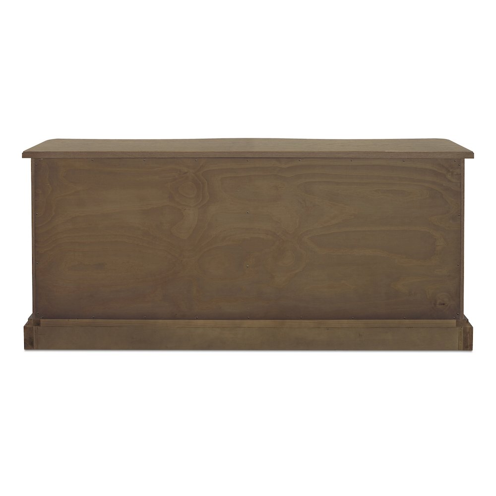 Clarence 6 Drawer Dresser Warm Brown. Picture 5