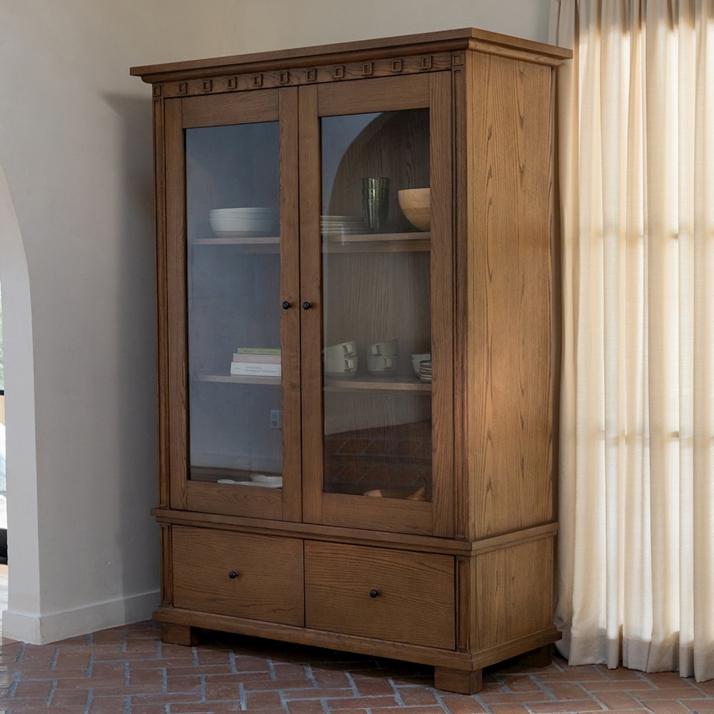 Lillian Tall Cabinet Brown. Picture 13