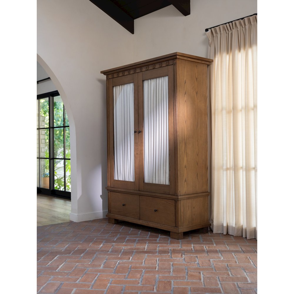 Lillian Tall Cabinet Brown. Picture 15
