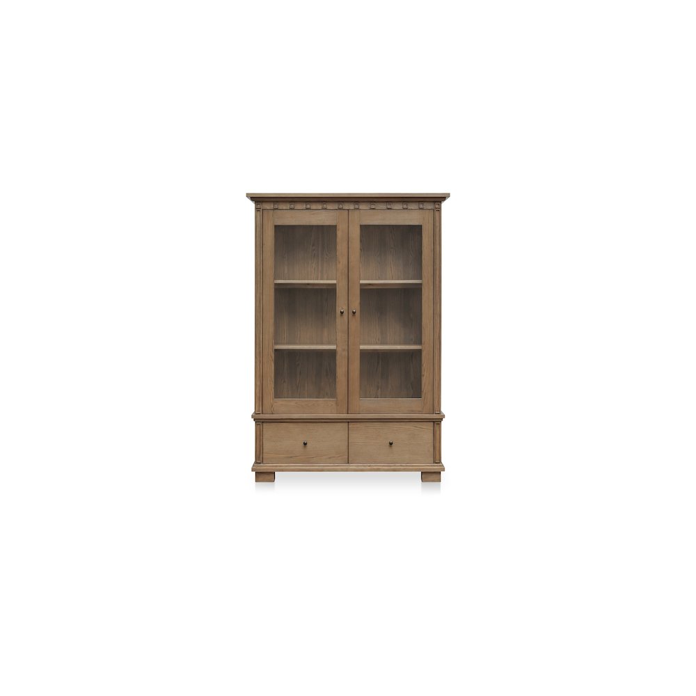 Lillian Tall Cabinet Brown. Picture 1