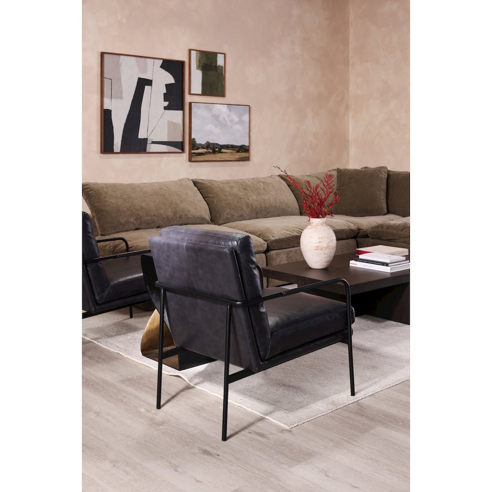 Verlaine Chair Raven Black. Picture 6