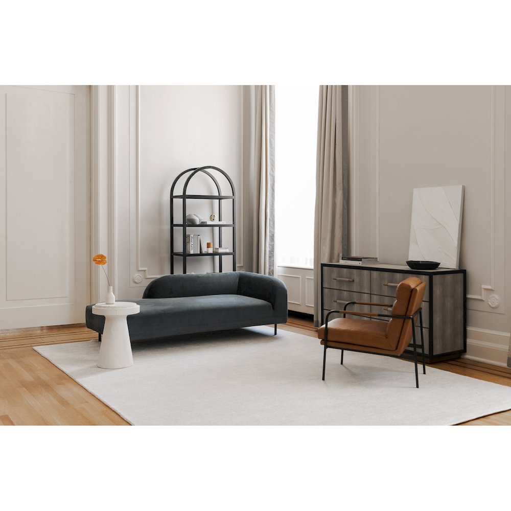 Verlaine Armchair Chestnut Brown. Picture 9