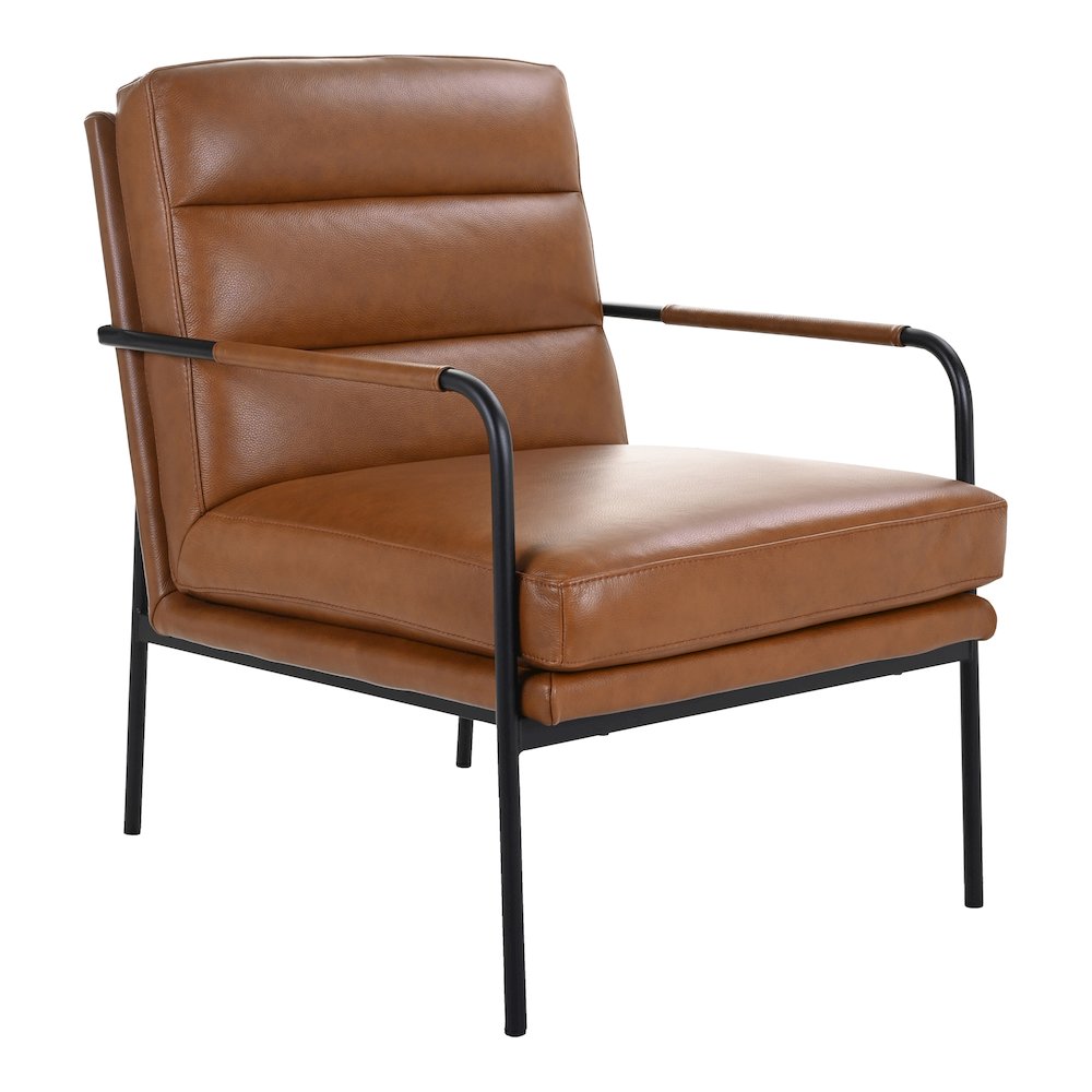 Verlaine Armchair Chestnut Brown. Picture 3