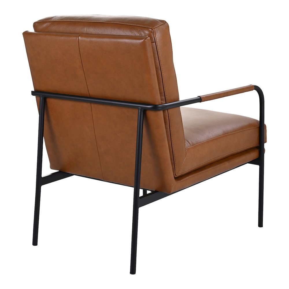 Verlaine Armchair Chestnut Brown. Picture 4