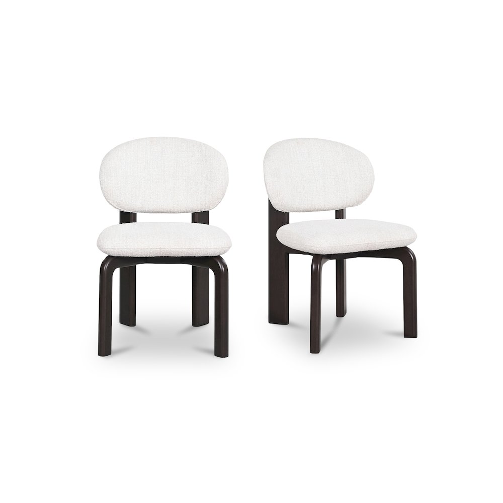 Sami Dining Chair White Set Of Two. Picture 1