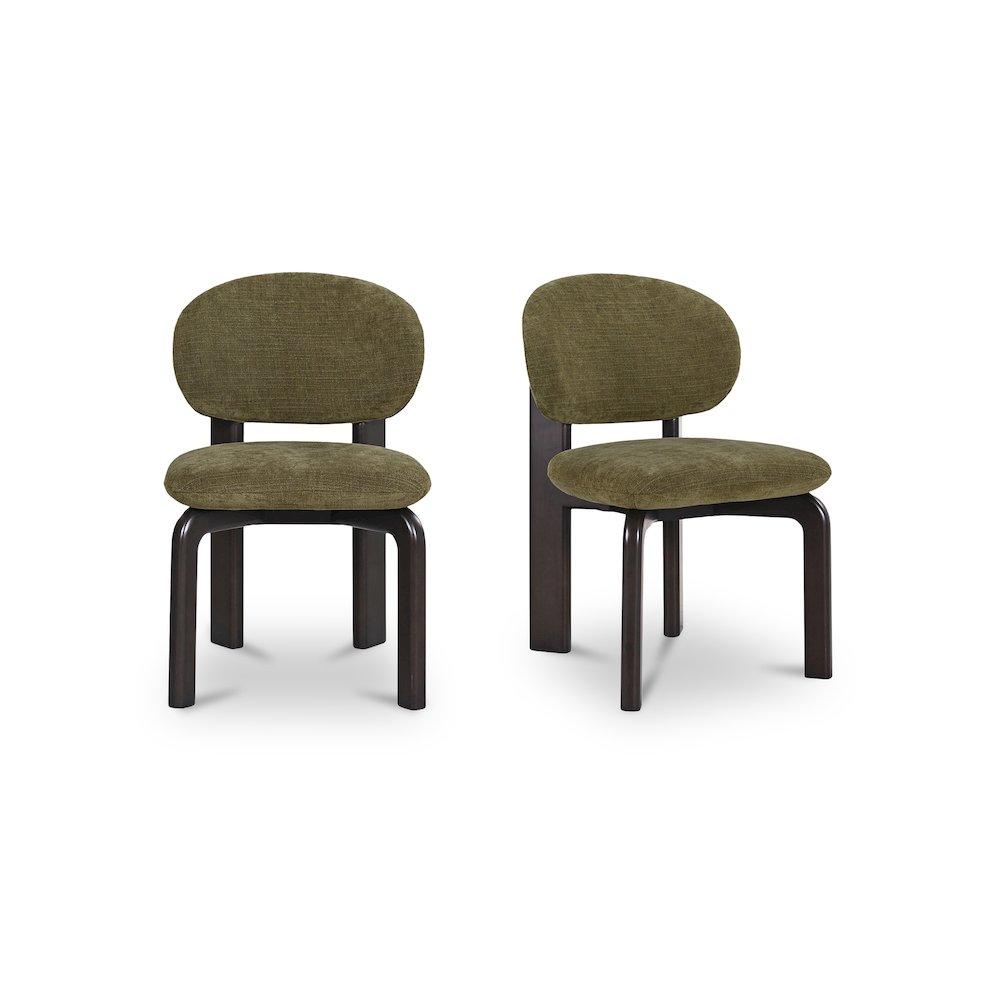 Sami Dining Chair Olive Set of Two. Picture 1