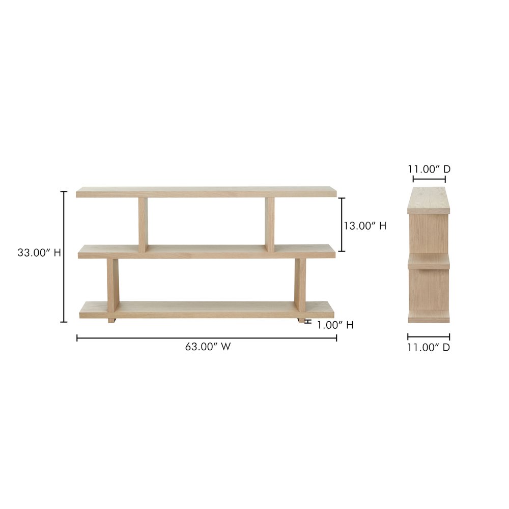 Miri Small Shelf Oak. Picture 10