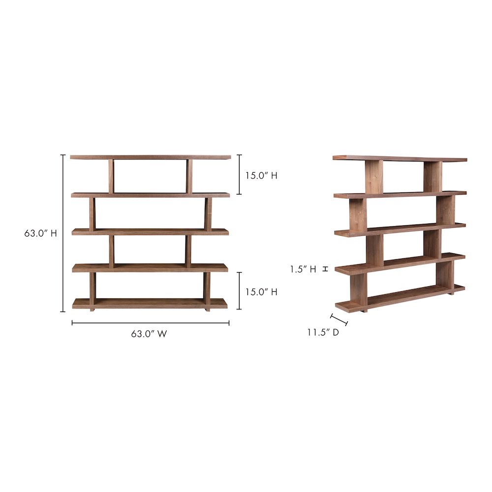 Miri Large Shelf Brown. Picture 8