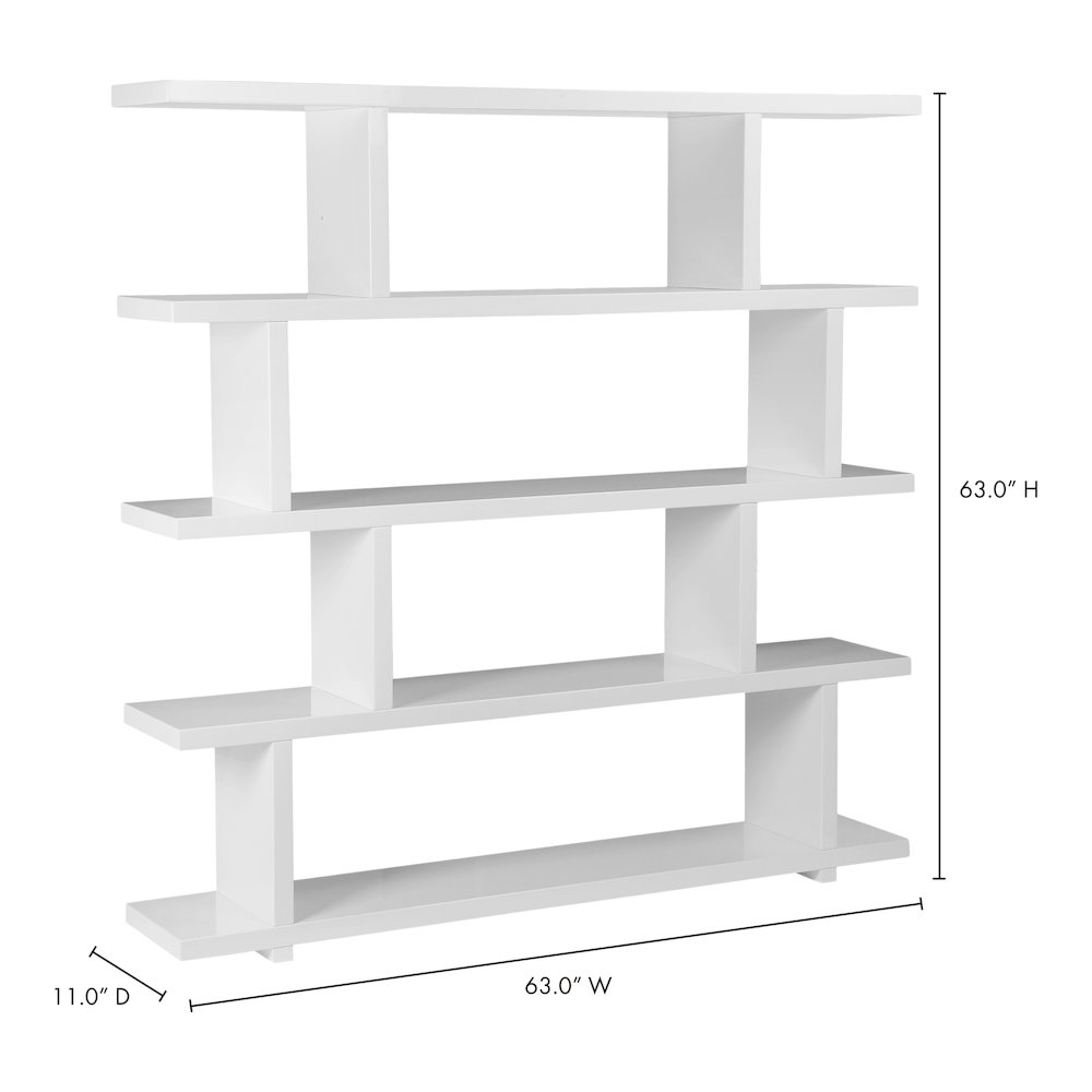 Miri Large Shelf White. Picture 7