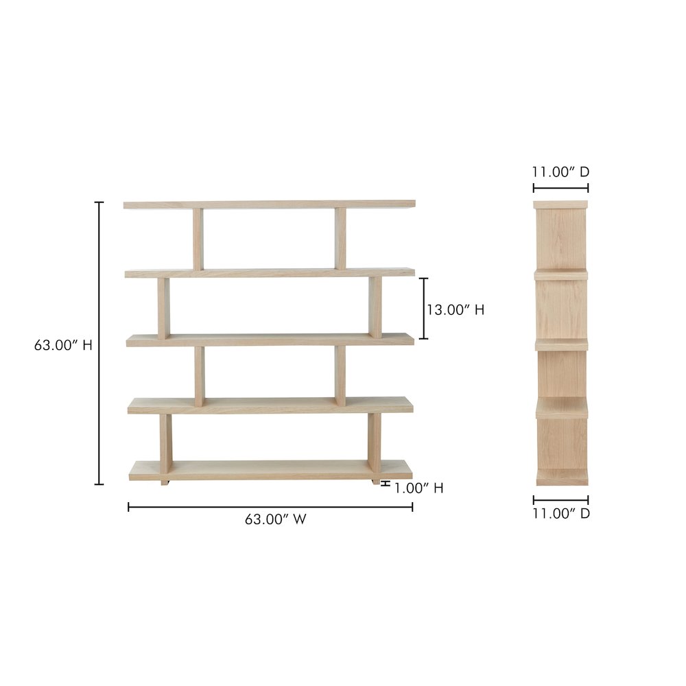 Miri Large Shelf Oak. Picture 10