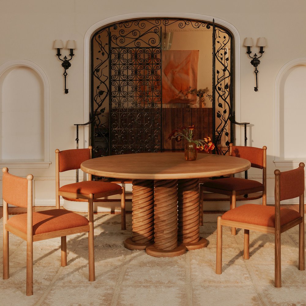 Villetta Dining Chair Deep Pink - Set Of Two. Picture 8