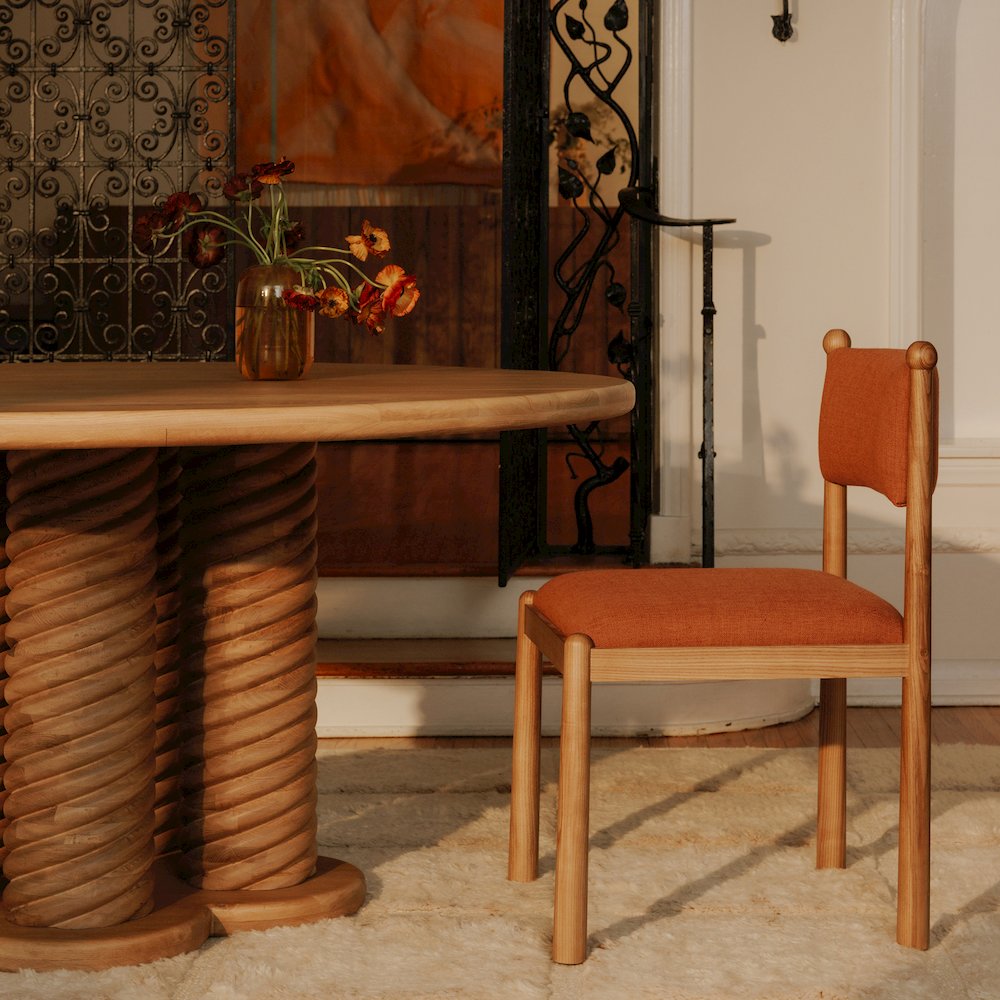 Villetta Dining Chair Deep Pink - Set Of Two. Picture 2