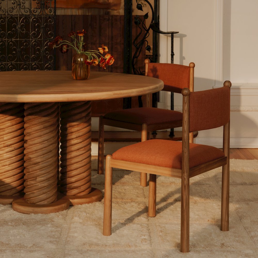 Villetta Dining Chair Deep Pink - Set Of Two. Picture 7
