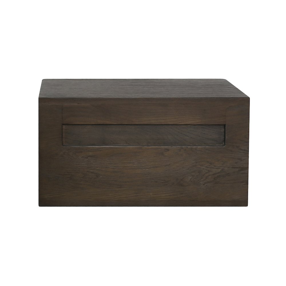 Jonah Floating Nightstand Dark Brown. Picture 5