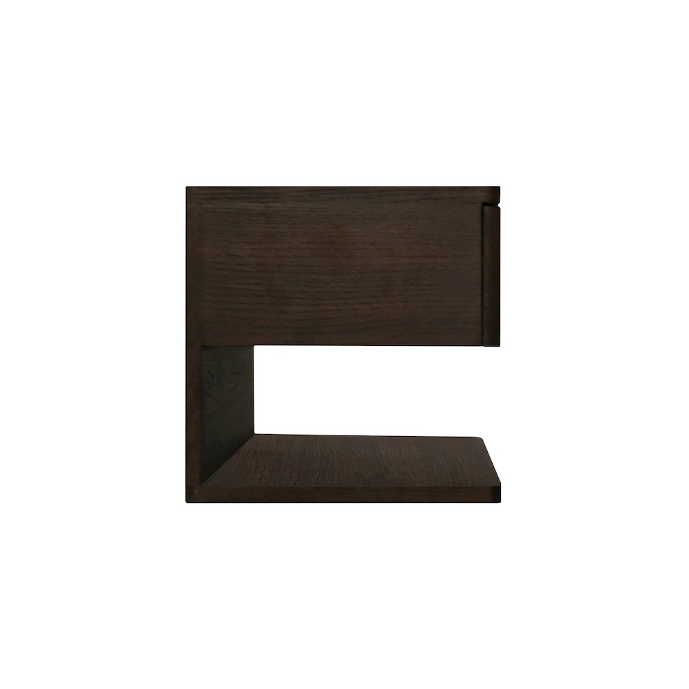 Jonah Floating Nightstand Dark Brown. Picture 4