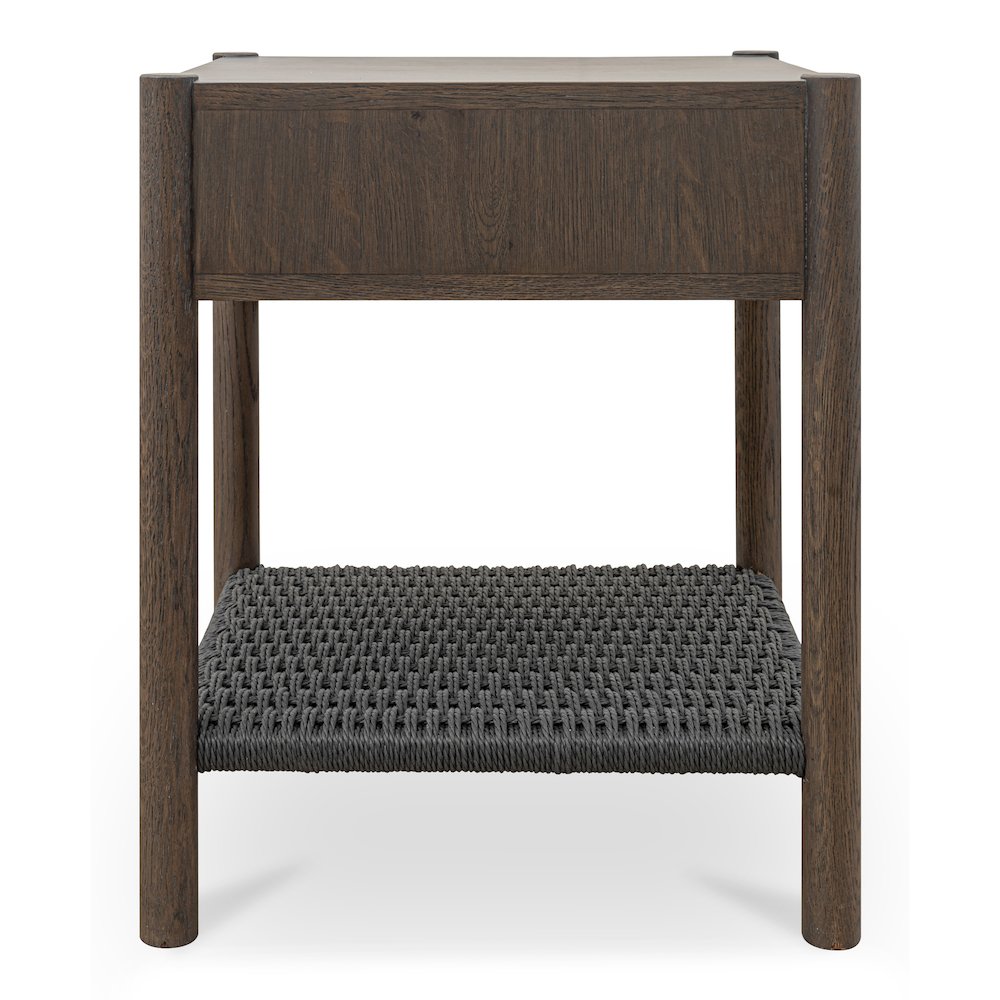 Millie Nightstand Dark Brown. Picture 4