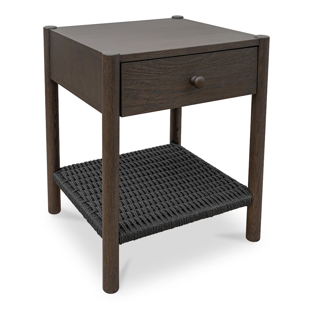 Millie Nightstand Dark Brown. Picture 2