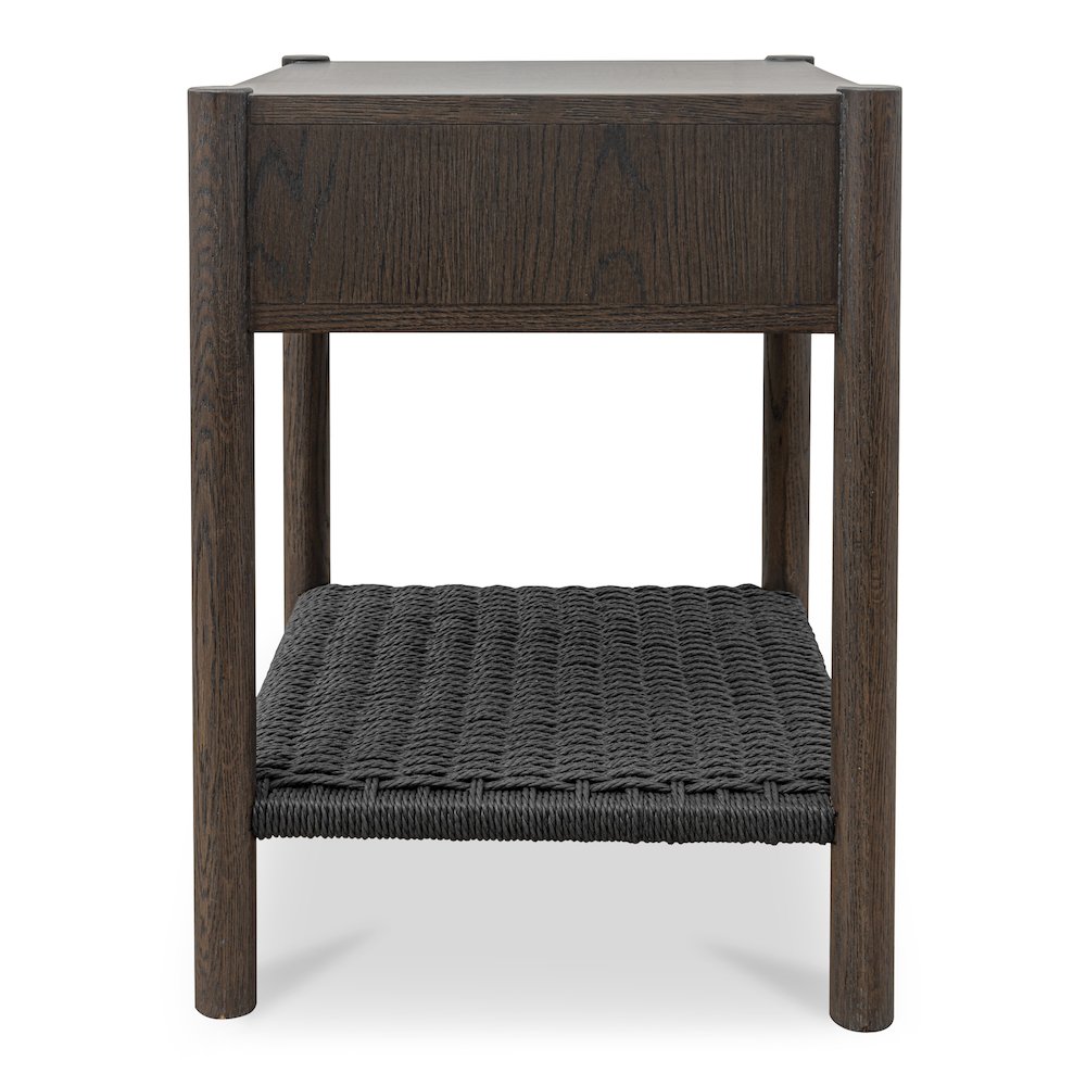 Millie Nightstand Dark Brown. Picture 3