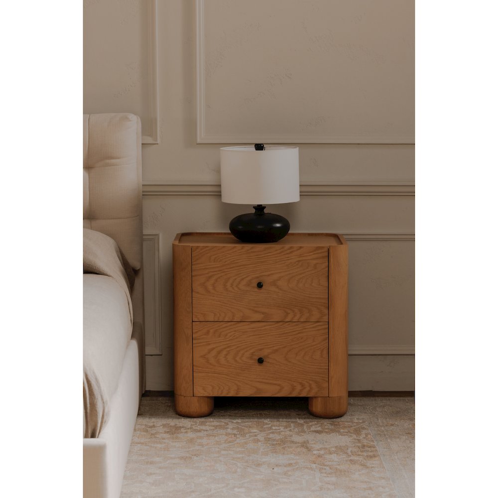 Gibson Nightstand Natural. Picture 7
