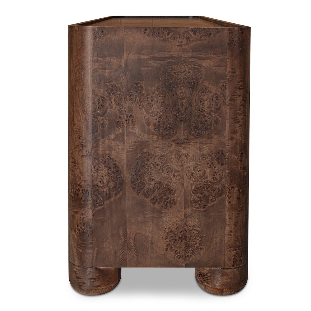 Gibson 6 Drawer Dresser Dark Brown. Picture 3