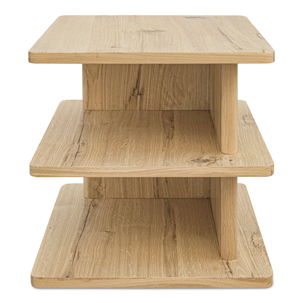Casey Side Table Rustic Oak. Picture 1