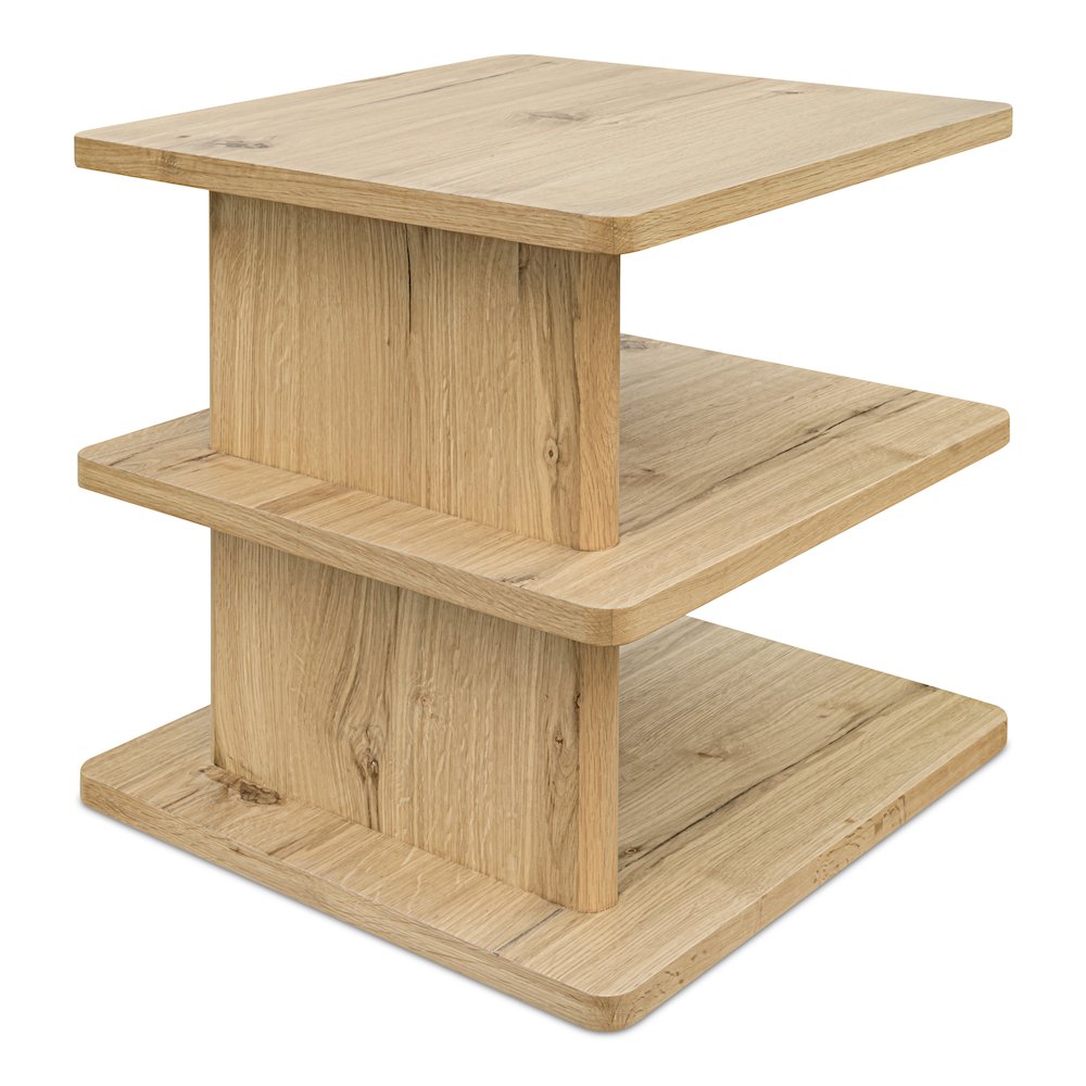 Casey Side Table Rustic Oak. Picture 3