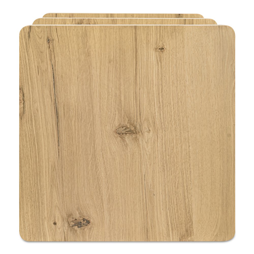 Casey Side Table Rustic Oak. Picture 4