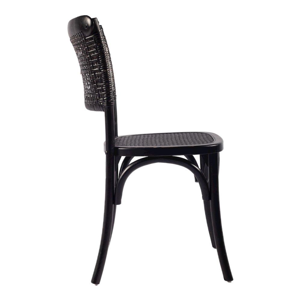 Churchill Dining Chair Antique Black - Set Of Two. Picture 6