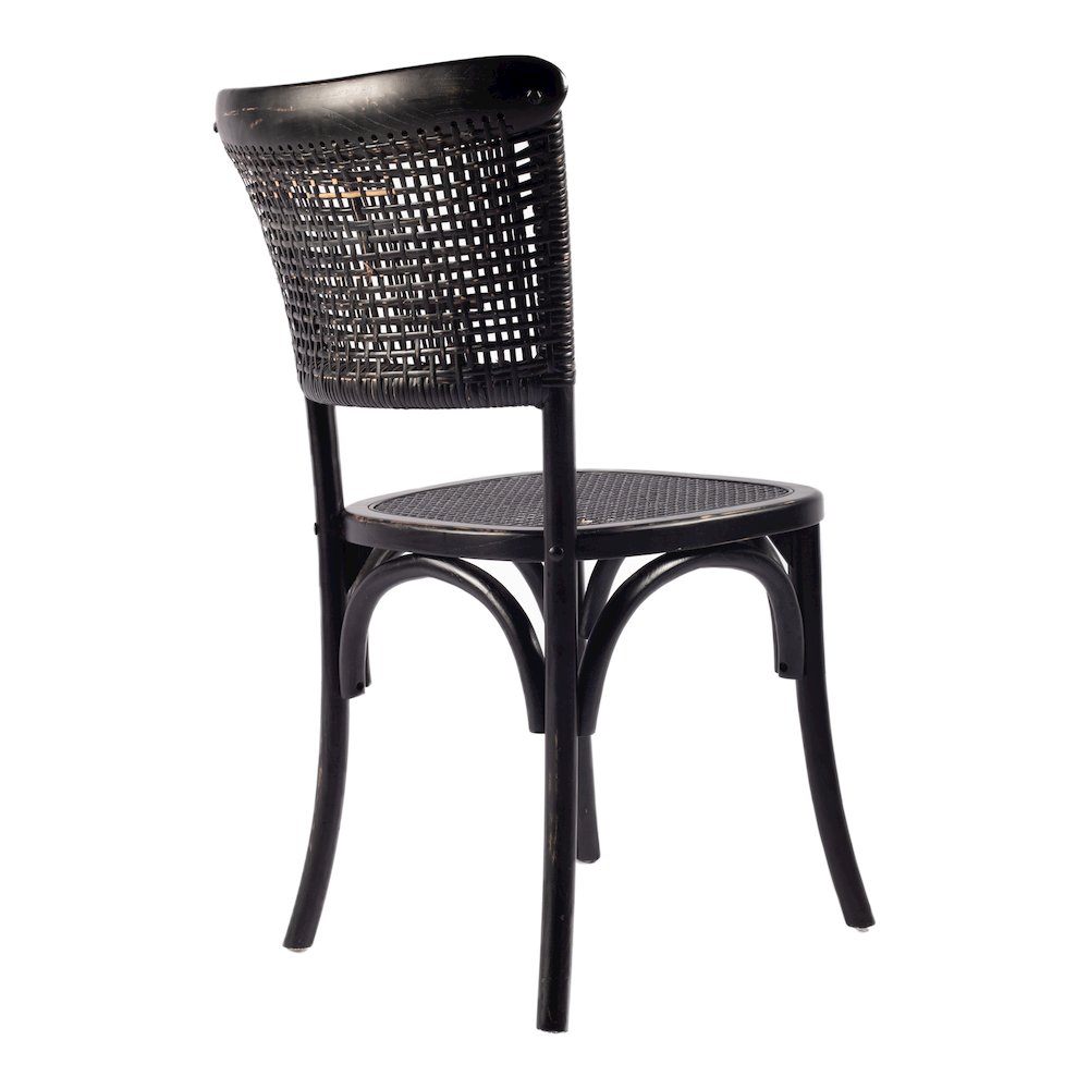 Churchill Dining Chair Antique Black - Set Of Two. Picture 7