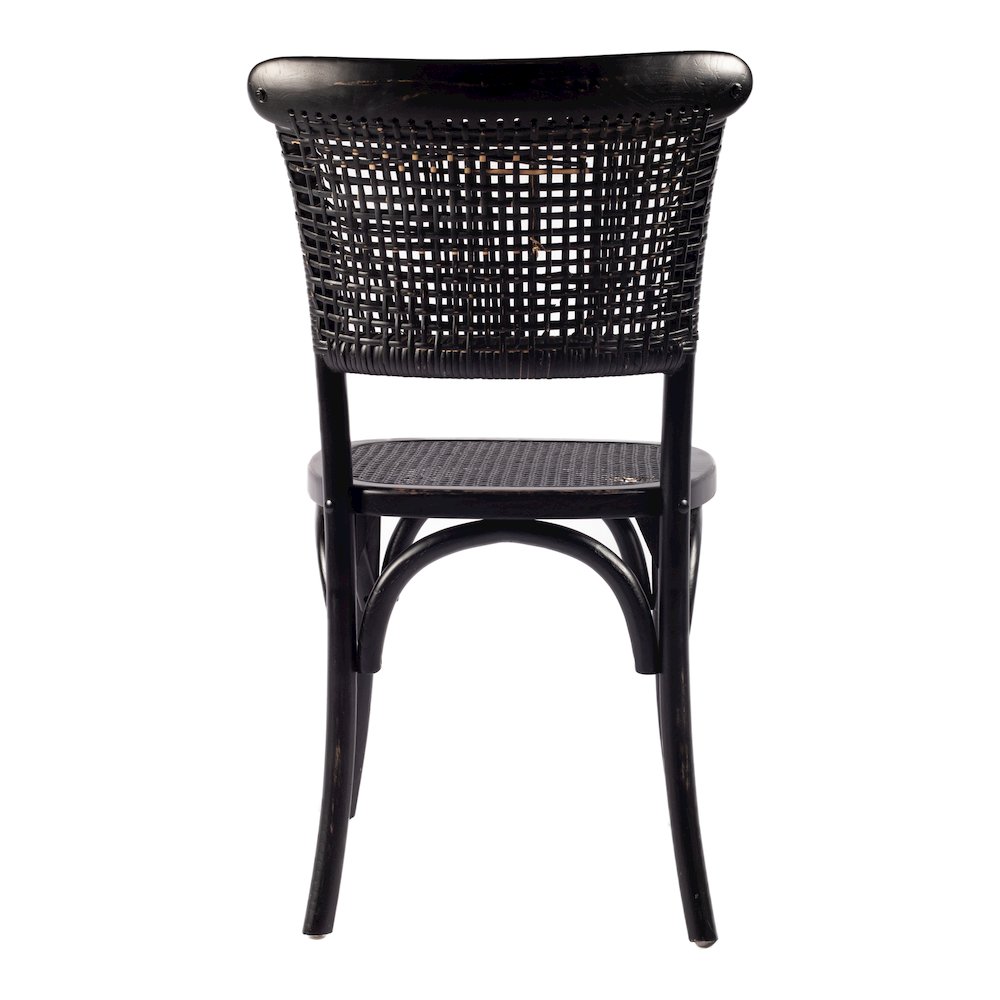 Churchill Dining Chair Antique Black - Set Of Two. Picture 8