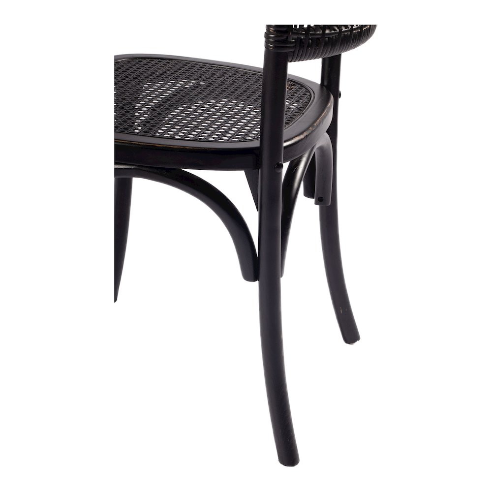 Churchill Dining Chair Antique Black - Set Of Two. Picture 14