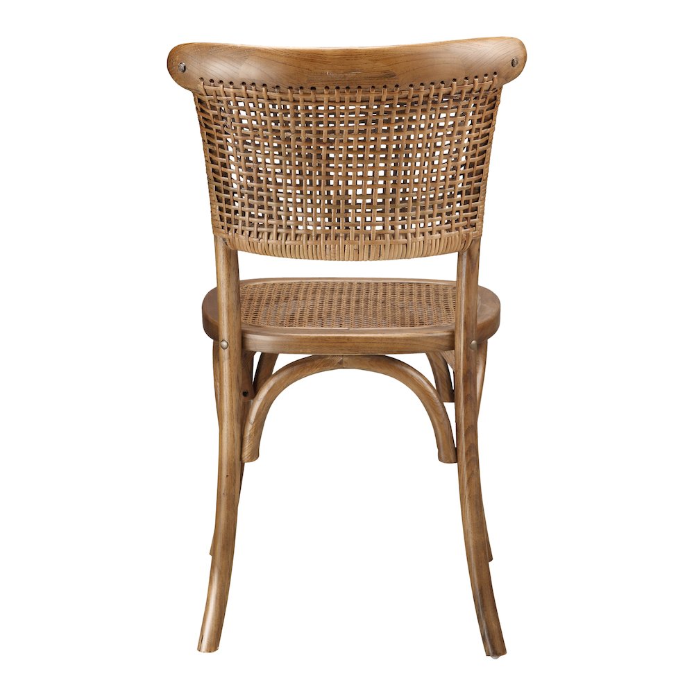 Churchill Dining Chair Light Brown - Set Of Two. Picture 5