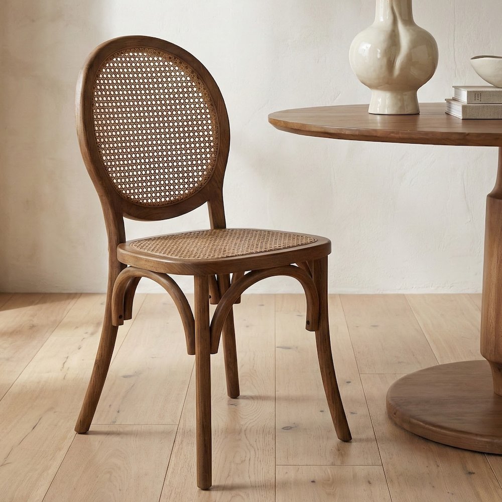 Rivalto Dining Chair Brown - Set Of Two. Picture 8