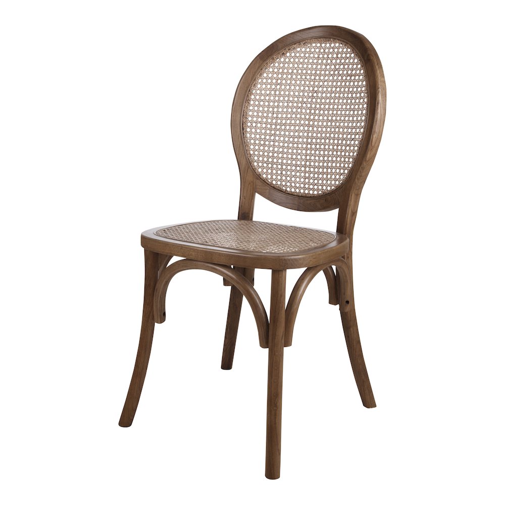 Rivalto Dining Chair Brown - Set Of Two. Picture 4