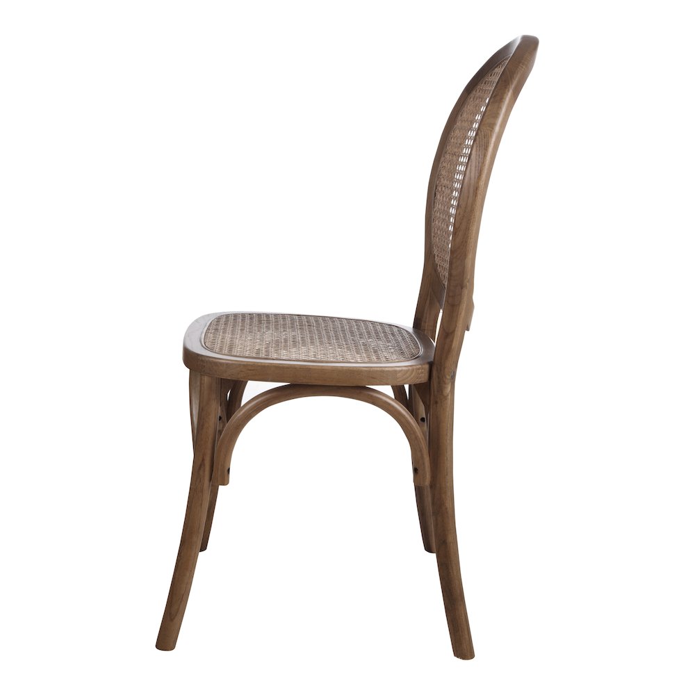 Rivalto Dining Chair Brown - Set Of Two. Picture 5