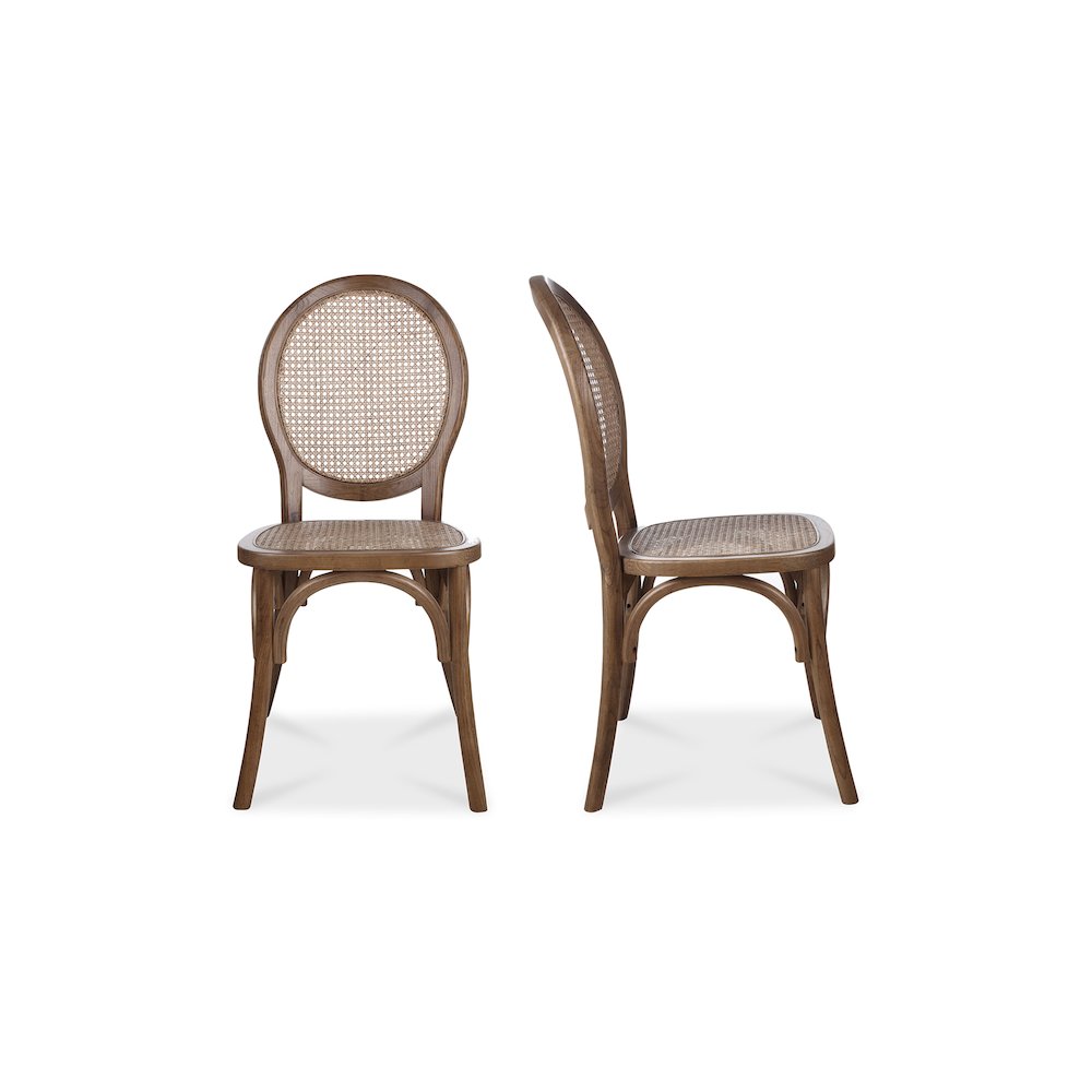 Rivalto Dining Chair Brown - Set Of Two. Picture 1