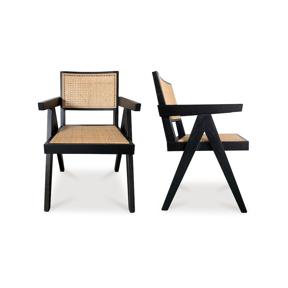 Takashi Chair Black- Set Of Two. Picture 1