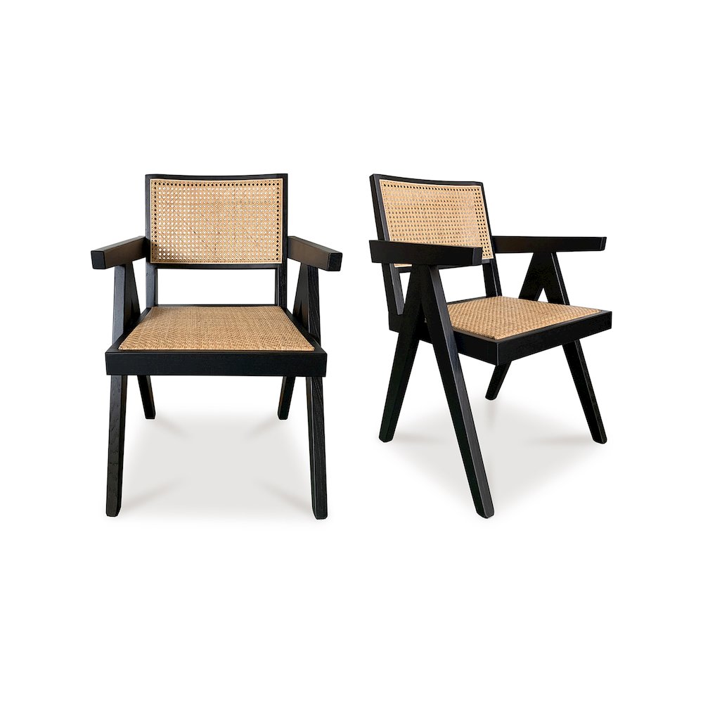 Takashi Chair Black- Set Of Two. Picture 2