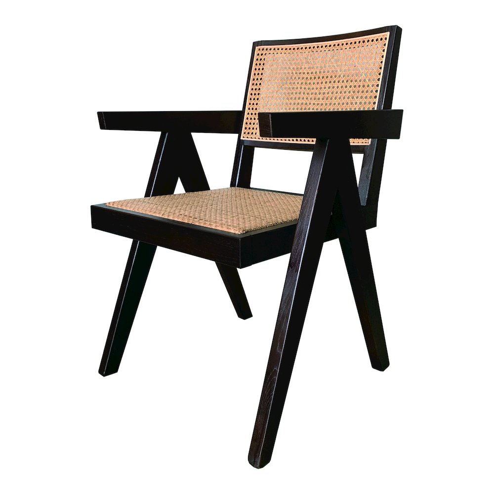 Takashi Chair Dark Brown - Set Of Two. Picture 4