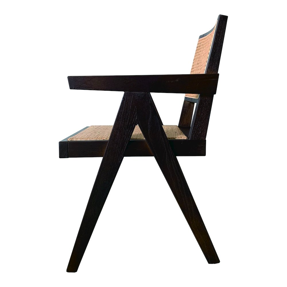 Takashi Chair Dark Brown - Set Of Two. Picture 5