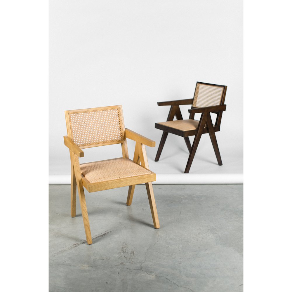 Takashi Chair Dark Brown - Set Of Two. Picture 8