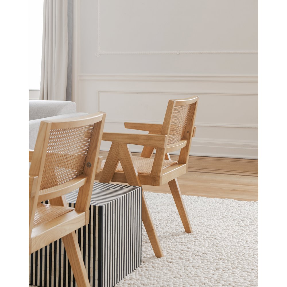Takashi Chair Natural - Set Of Two. Picture 9