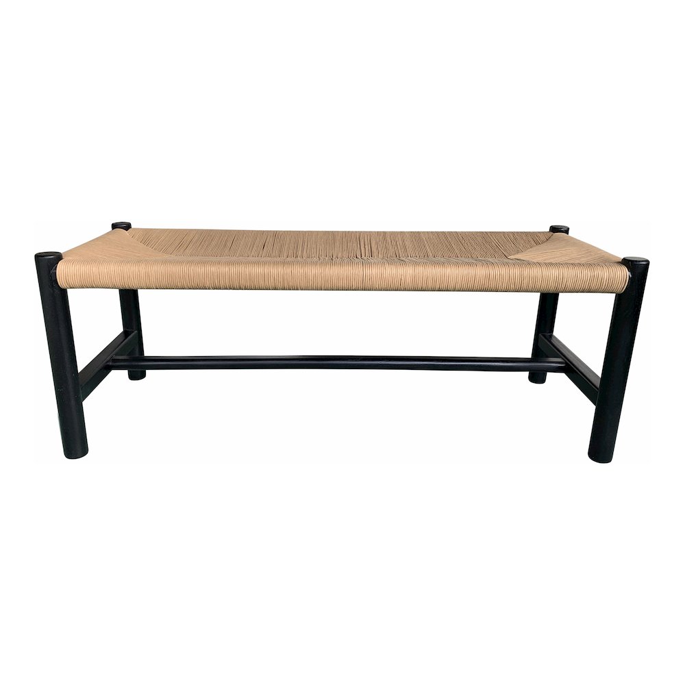 Hawthorn Small Bench Black. Picture 1