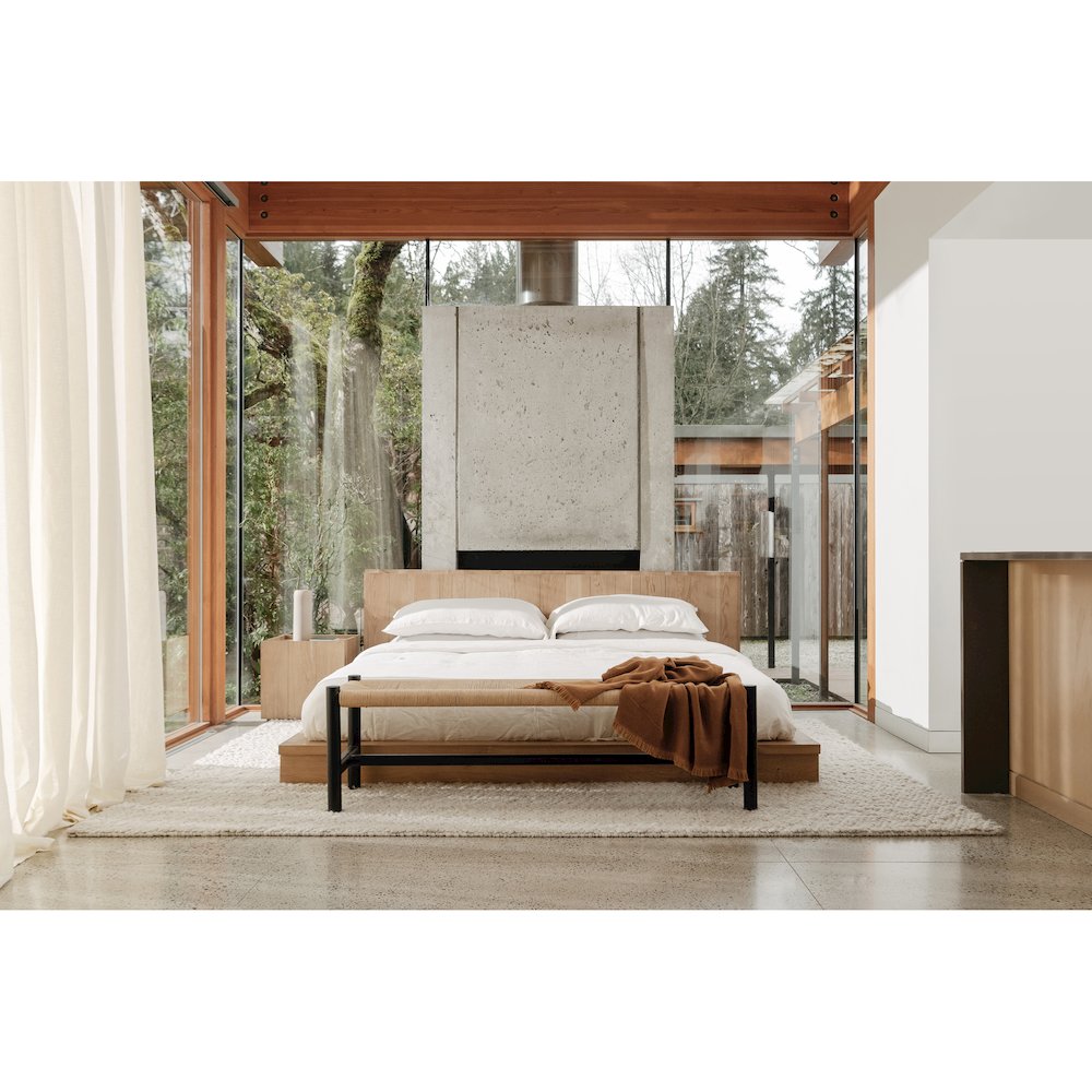 Hawthorn Small Bench Black. Picture 9