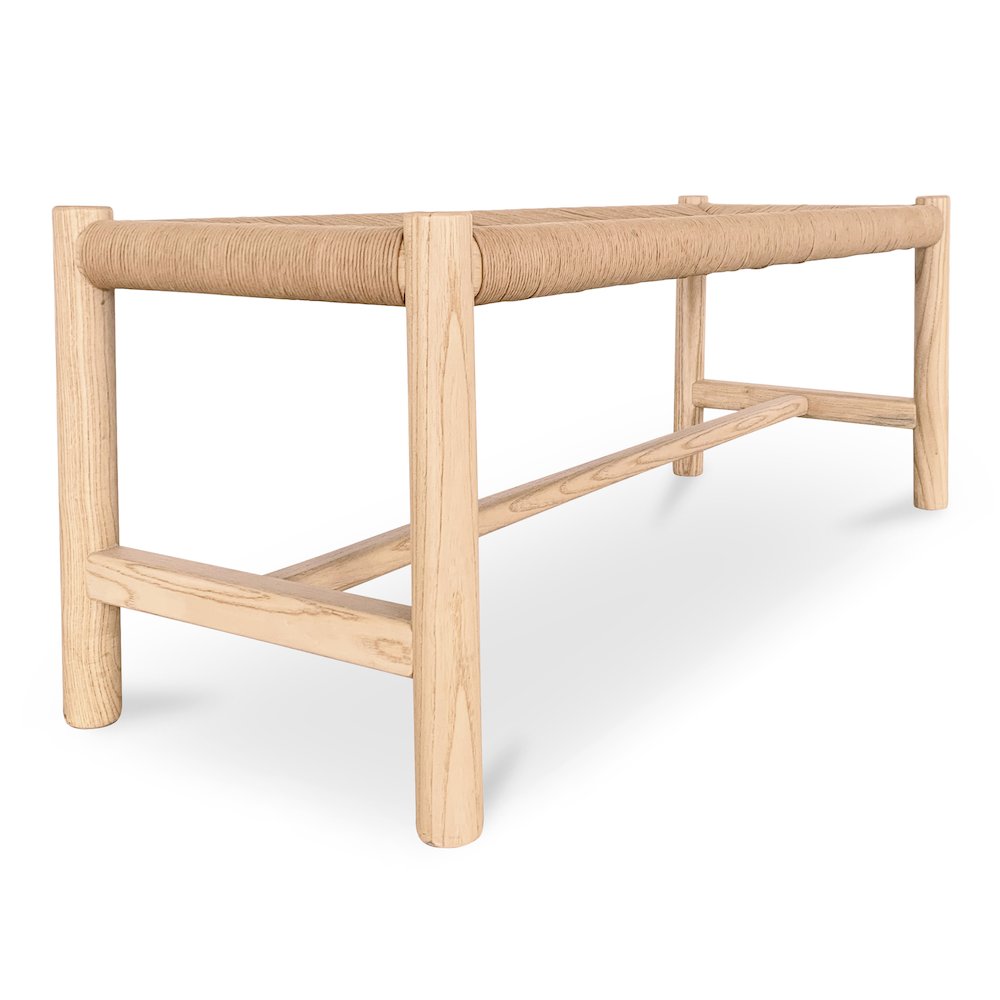 Hawthorn Small Bench Natural. Picture 2