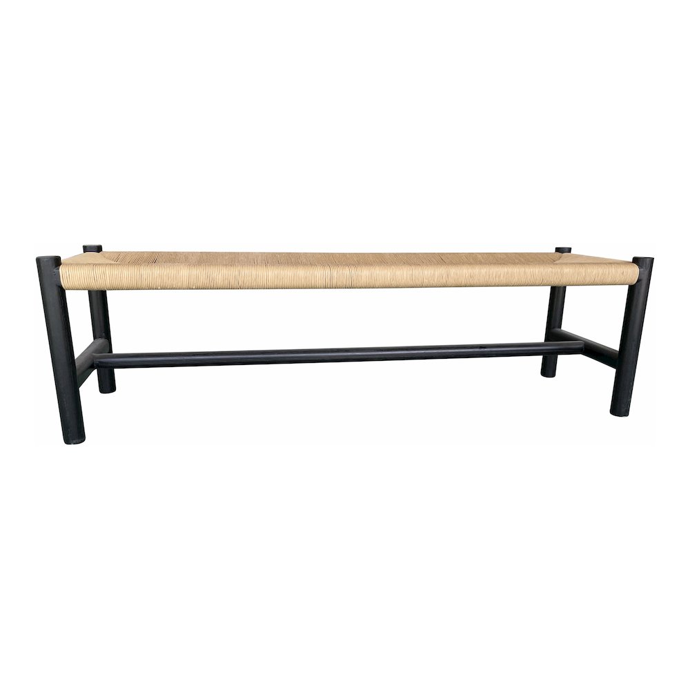 Hawthorn Large Bench Black. Picture 1