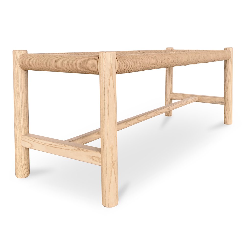 Hawthorn Large Bench Natural. Picture 2