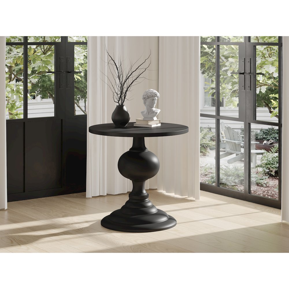 Lexie Dining Table Black. Picture 3
