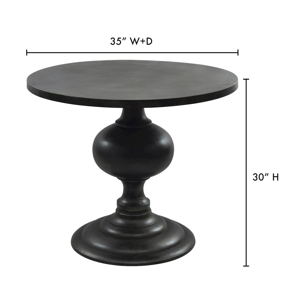 Lexie Dining Table Black. Picture 6