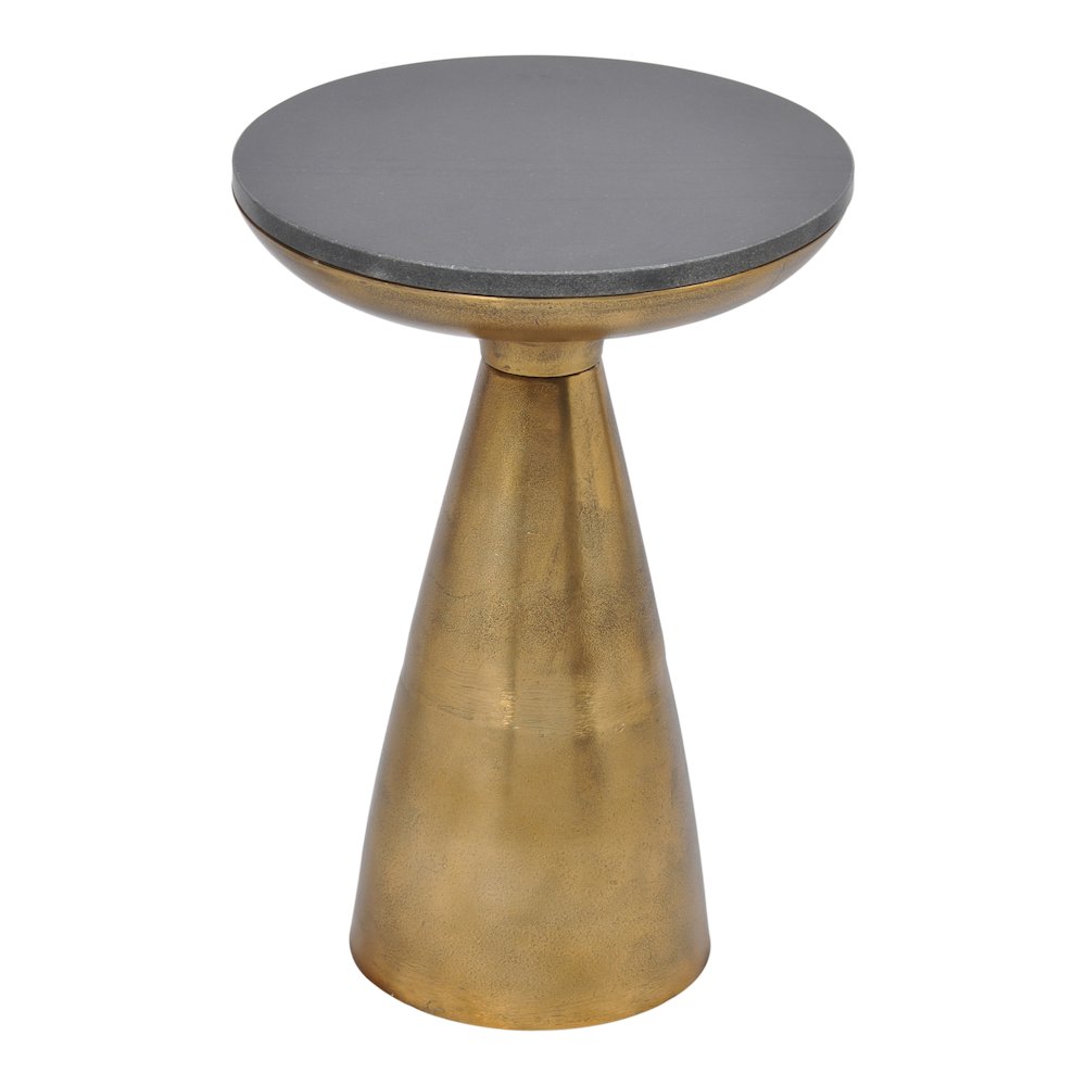Font Side Table Brass. Picture 1